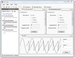 Evaluation of Plug-In Architectures for a Test Suite